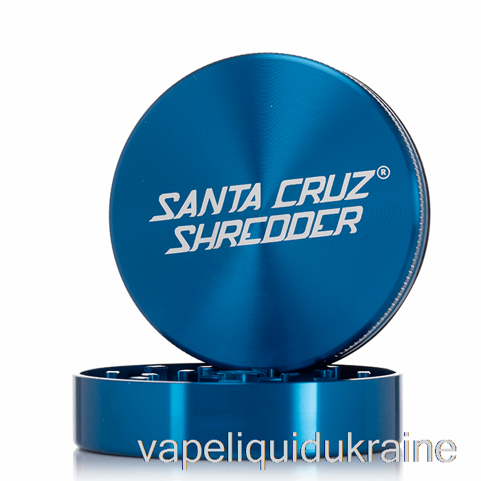 Vape Ukraine Santa Cruz Shredder 2.75inch Large 2-Piece Grinder Blue (70mm)